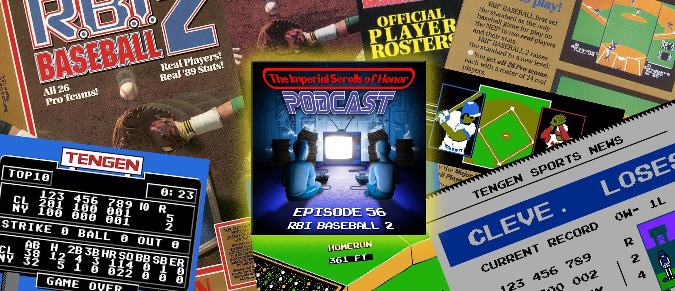 The Imperial Scrolls of Honor Podcast - Ep 56 - RBI Baseball 2 (NES)
