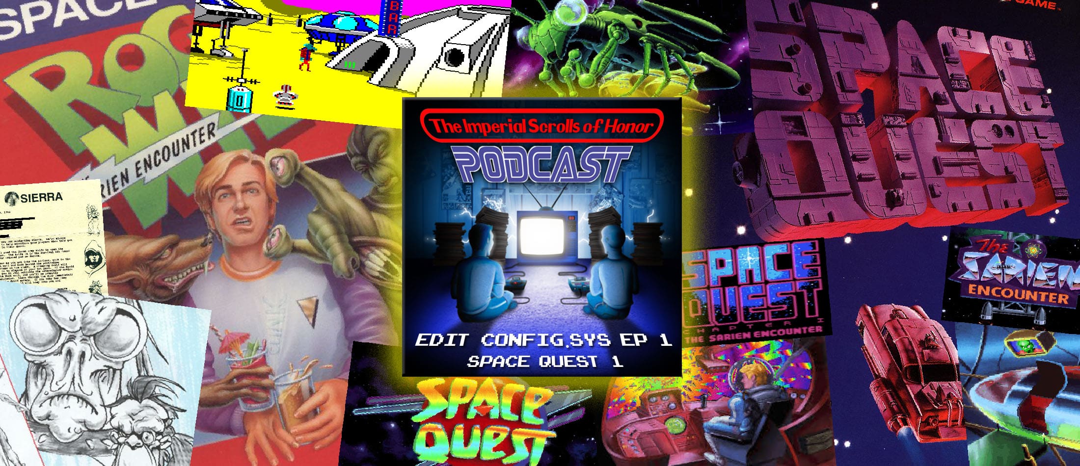 The Imperial Scrolls of Honor Podcast - EDIT CONFIG.SYS QUEST – Space Quest I Ep 1