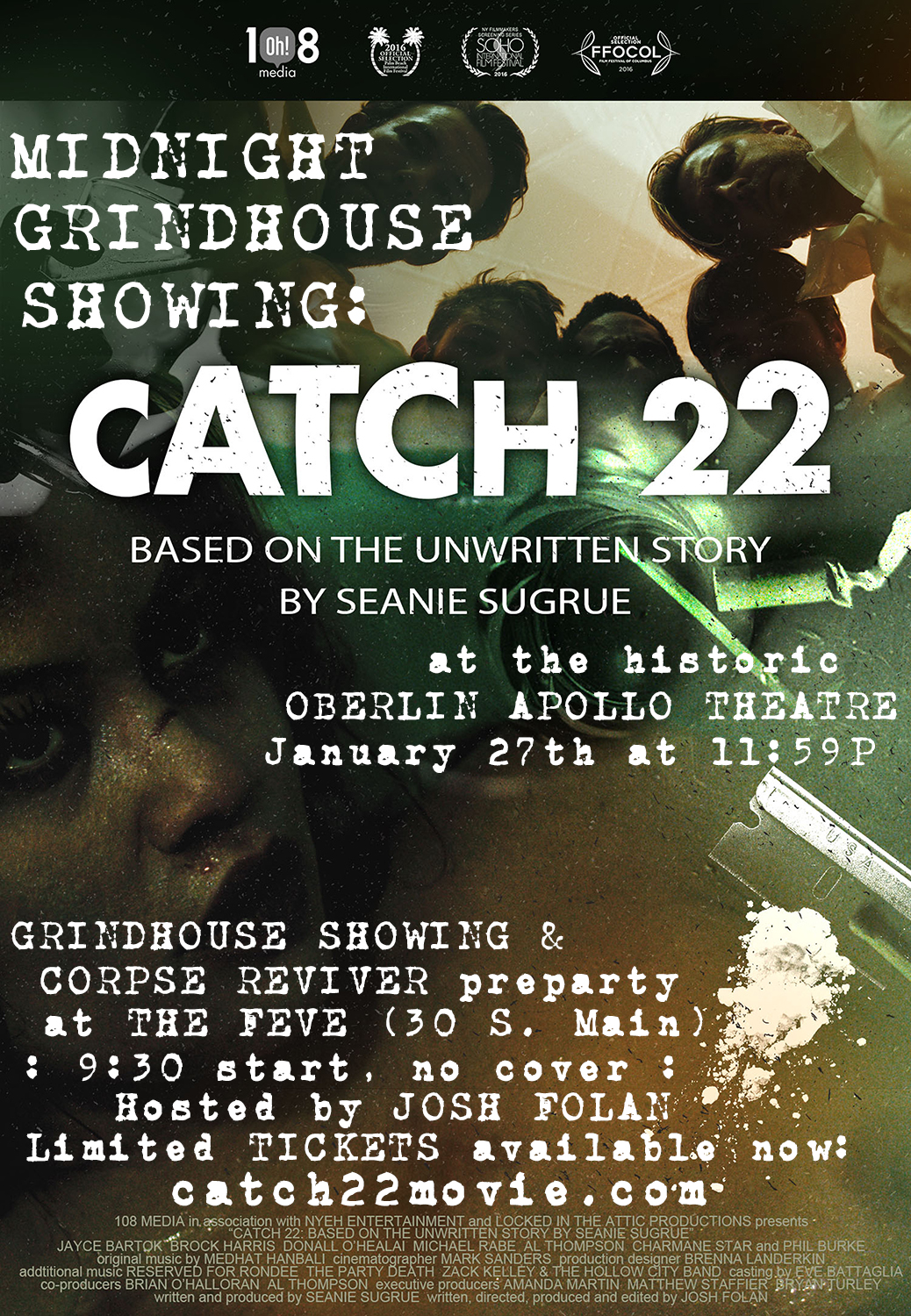 #catch22movie @ The Oberlin Apollo Theatre