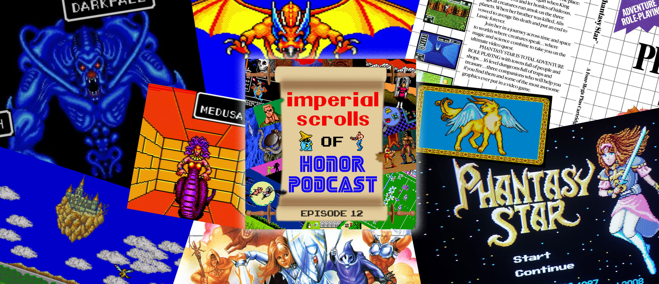 Imperial Scrolls of Honor Podcast - Episode 12 - Phantasy Star (SMS)