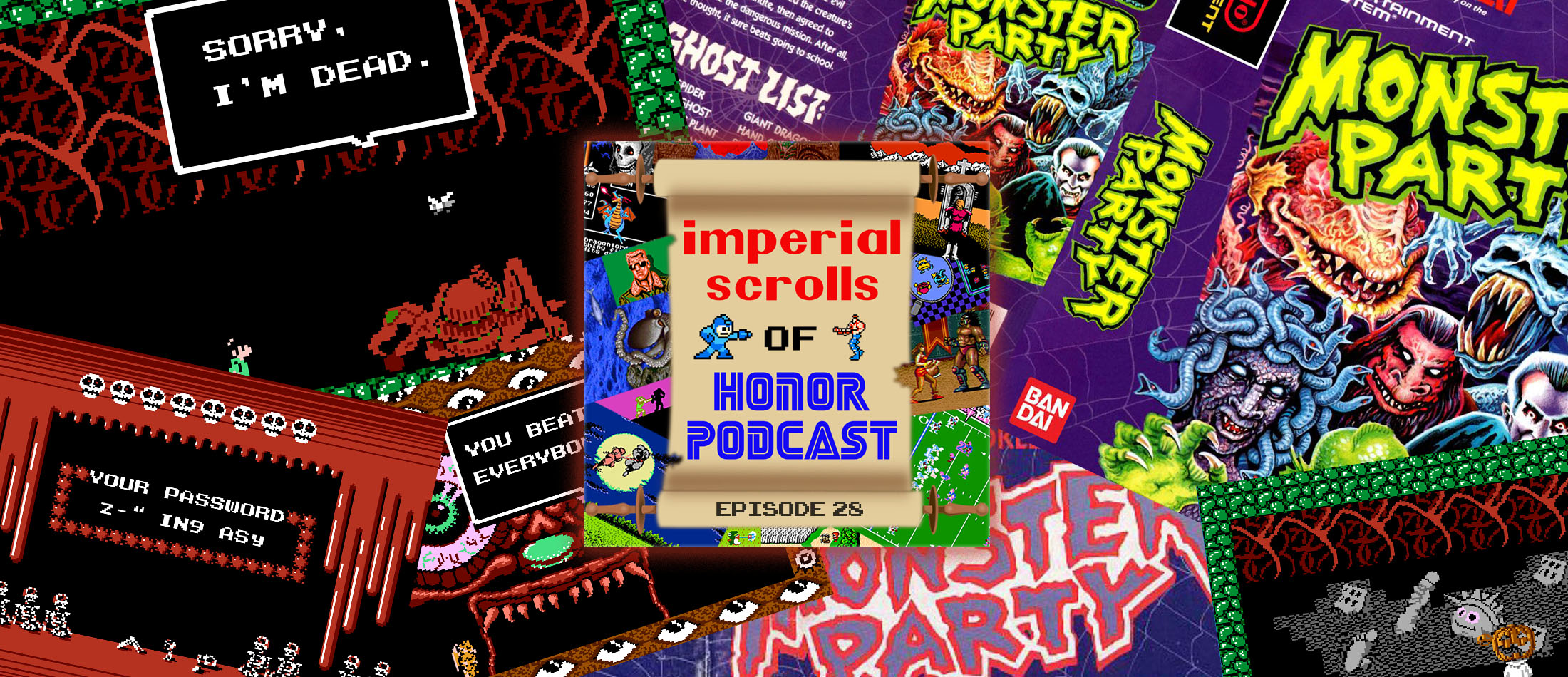 Imperial Scrolls of Honor Podcast - Episode 28 - Monster Party Japanese Prototype (NES)