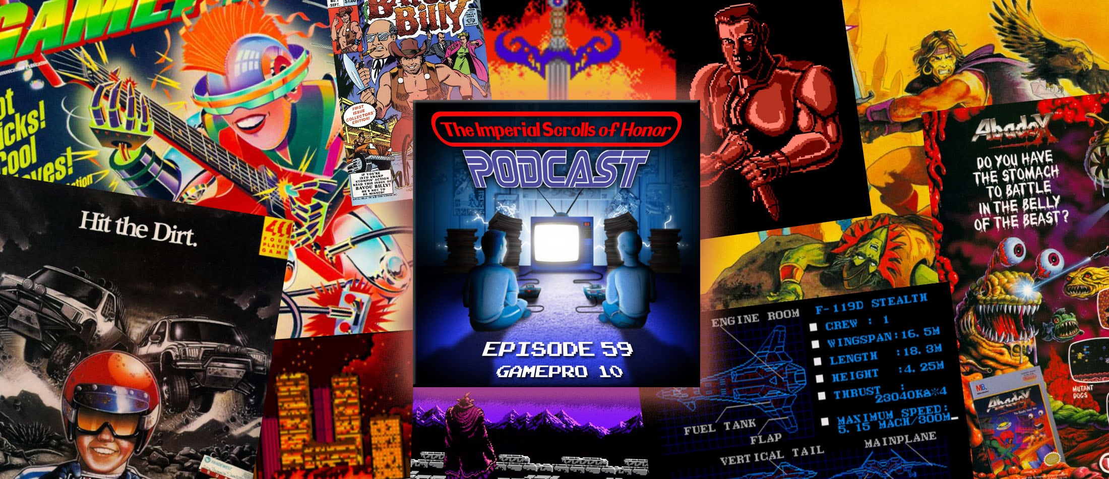 The Imperial Scrolls of Honor Podcast - Ep 59 - GamePro #10