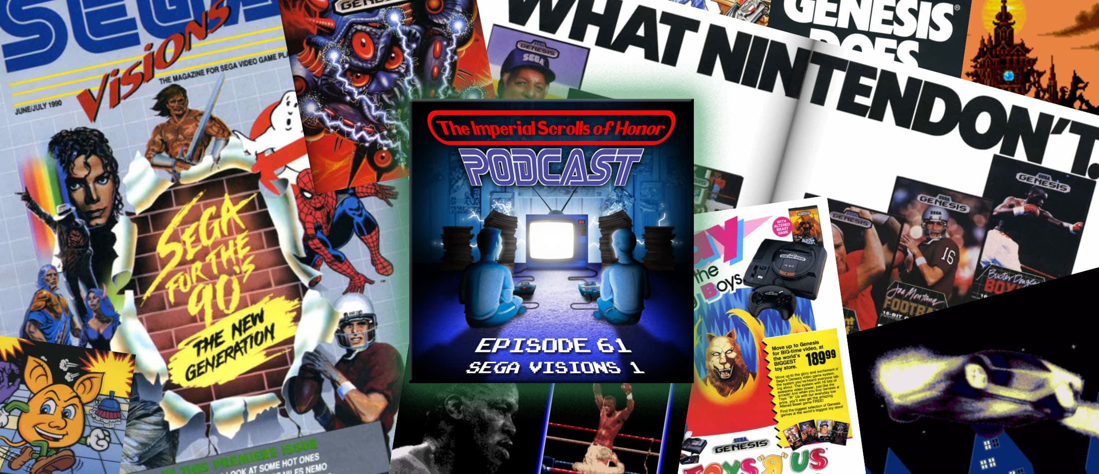 The Imperial Scrolls of Honor Podcast - Ep 61 - Sega Visions #1