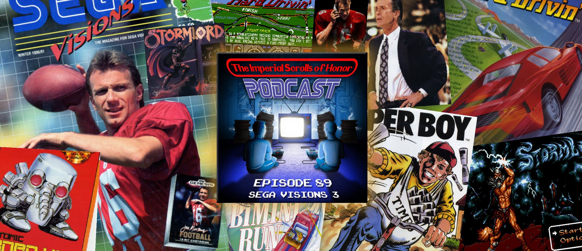 The Imperial Scrolls of Honor Podcast - Ep 89 - Sega Visions #3