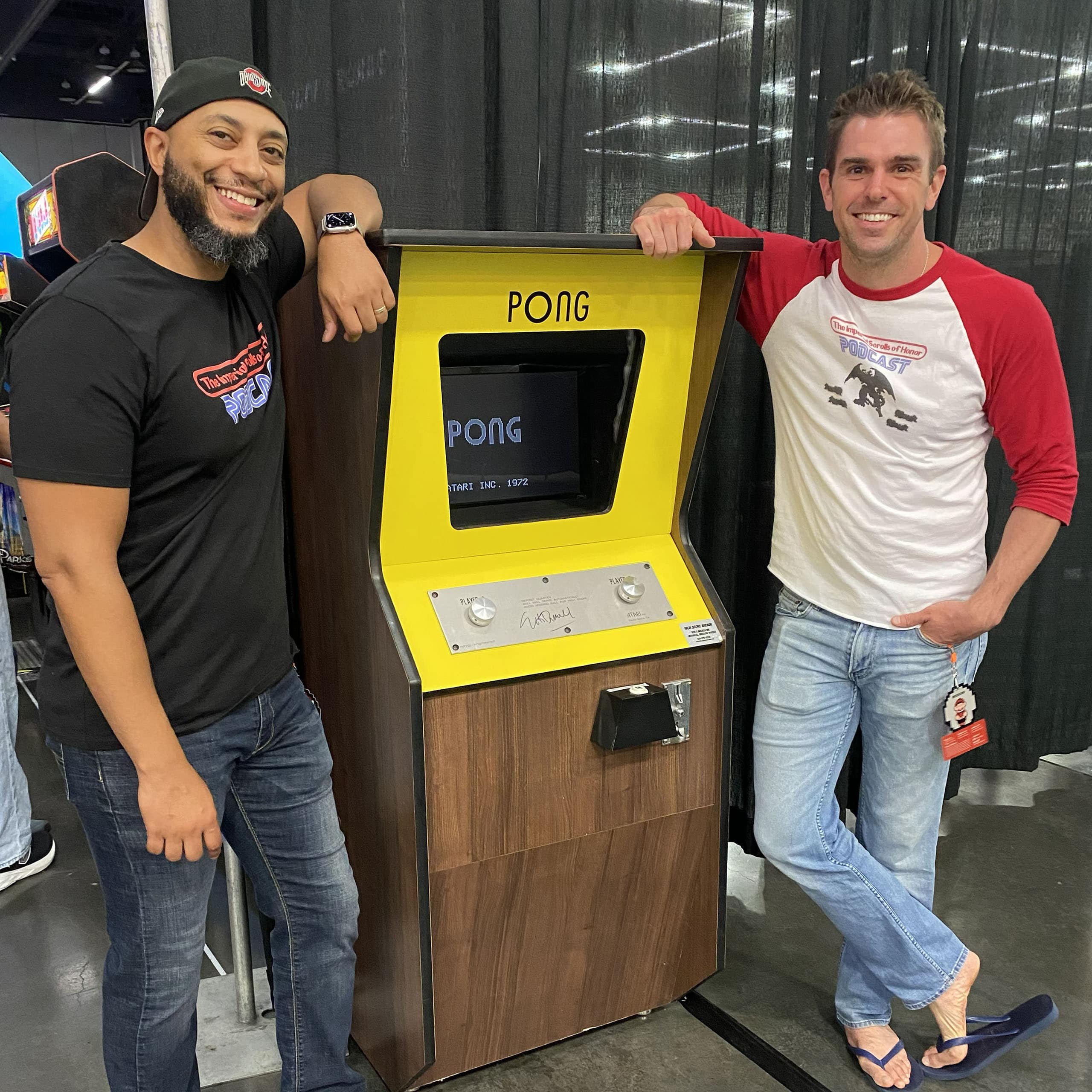 3 OGs (Jae Baxtron & Josh Folan @ `25 Portland Retro Gaming Expo)