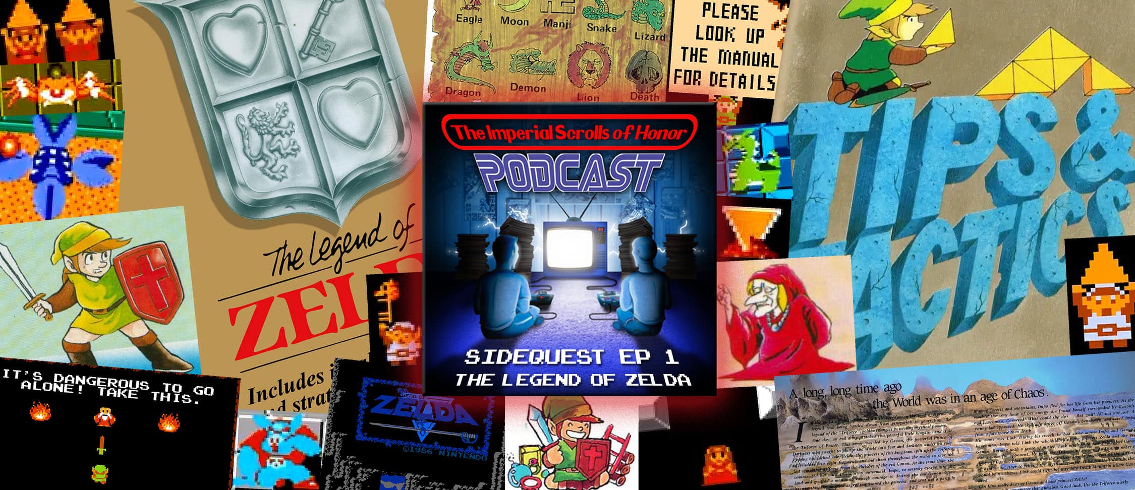 The Imperial Scrolls of Honor Podcast - SIDEQUEST: The Legend of Zelda Ep 1