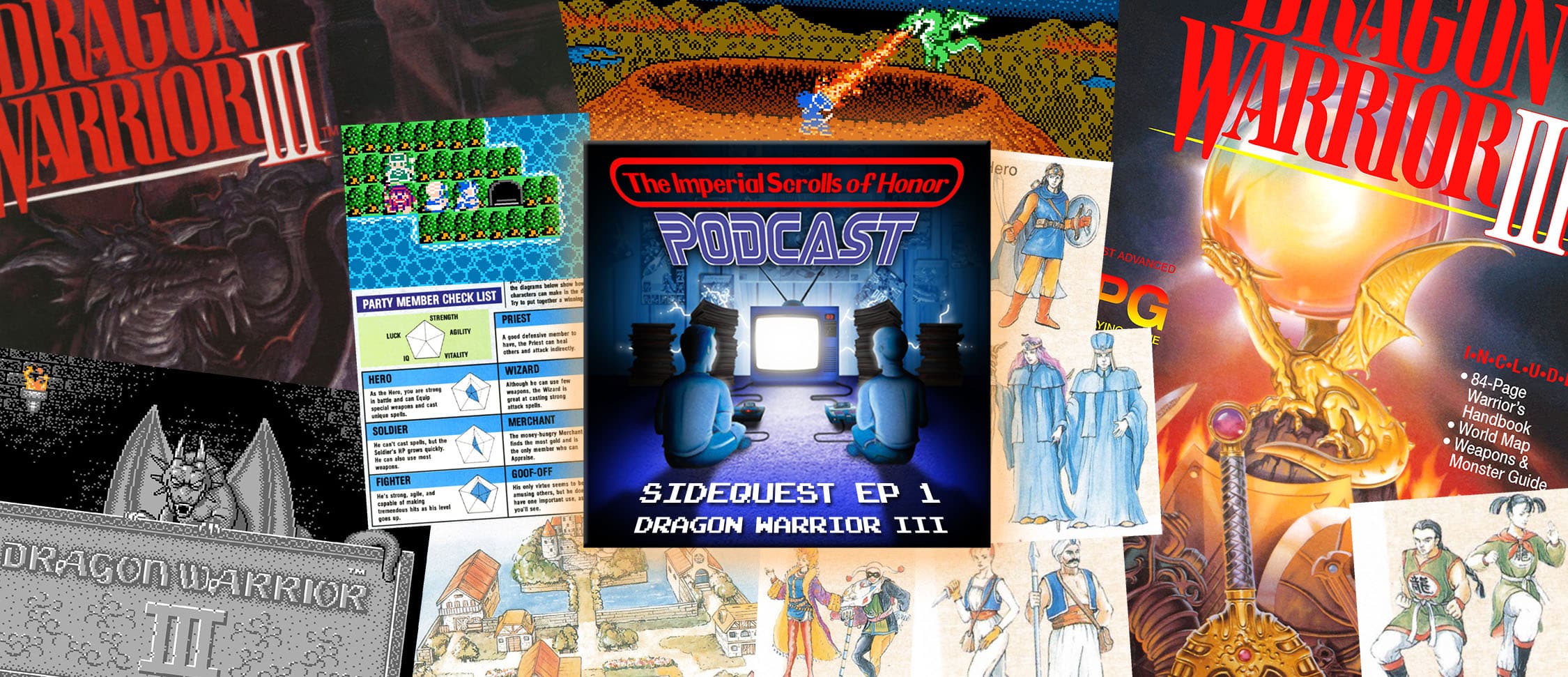 The Imperial Scrolls of Honor Podcast - SIDEQUEST: Dragon Warrior III Ep 1