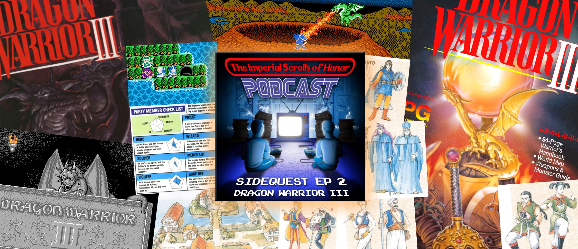 The Imperial Scrolls of Honor Podcast - SIDEQUEST: Dragon Warrior III Ep 2